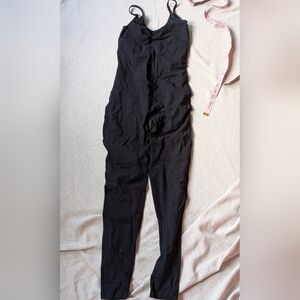 New American Apparel Y2K Black Unitard Bodysuit Catsuit Small Leotard Ballet